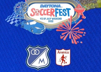 Cómo ver por televisión América vs Millonarios, Daytona Soccer Fest