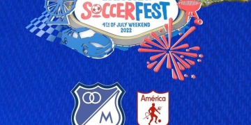 Cómo ver por televisión América vs Millonarios, Daytona Soccer Fest