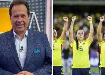 El “out of context” del Cantante del Gol con la Selección Colombia Femenina