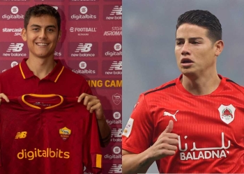 Descartado James Rodríguez: Roma anunció el fichaje de Dybala