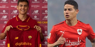 Descartado James Rodríguez: Roma anunció el fichaje de Dybala