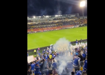 Accidente en El Campín: Hinchas de Millonarios heridos por pólvora