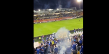 Accidente en El Campín: Hinchas de Millonarios heridos por pólvora