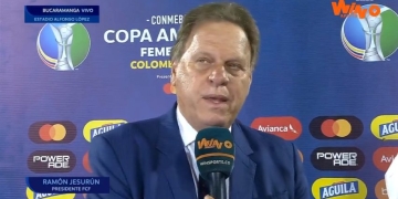Ramón Jesurún: «Nos sirve para que siga creciendo el fútbol femenino»