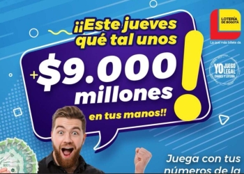 Lotería de Bogotá, resultado sorteo 28 de julio 2022