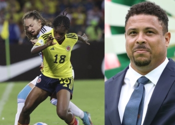 Ronaldo se muestra sorprendido con Linda Caicedo