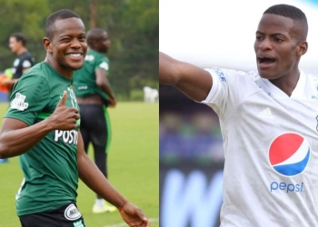 Yerson Candelo le da la bienvenida a Andrés Román