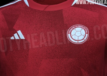 Nuevas fotos de la camiseta roja que tendría la Selección Colombia