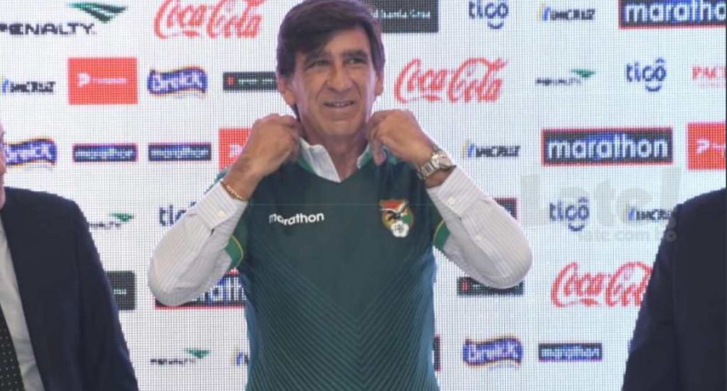 La curiosa presentación de Gustavo Costas como DT de Bolivia