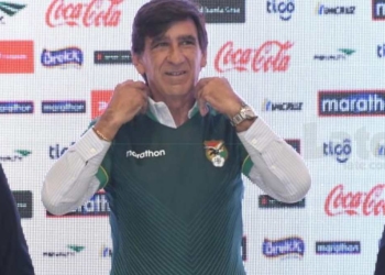 La curiosa presentación de Gustavo Costas como DT de Bolivia