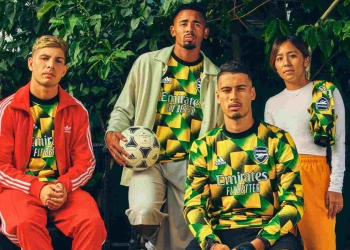 Homenaje a Jamaica en una nueva camiseta del Arsenal