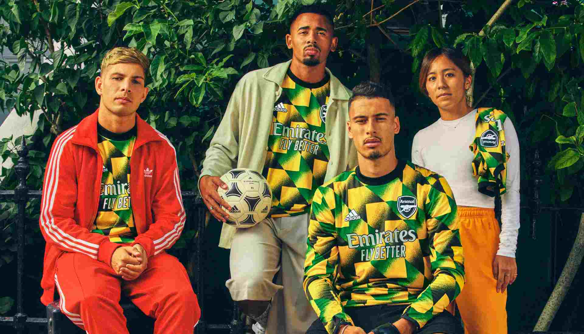 Homenaje a Jamaica en nueva camiseta Arsenal - Futbolete