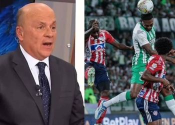 Carlos Antonio Vélez y el «repaso que Junior le ha dado a Nacional»