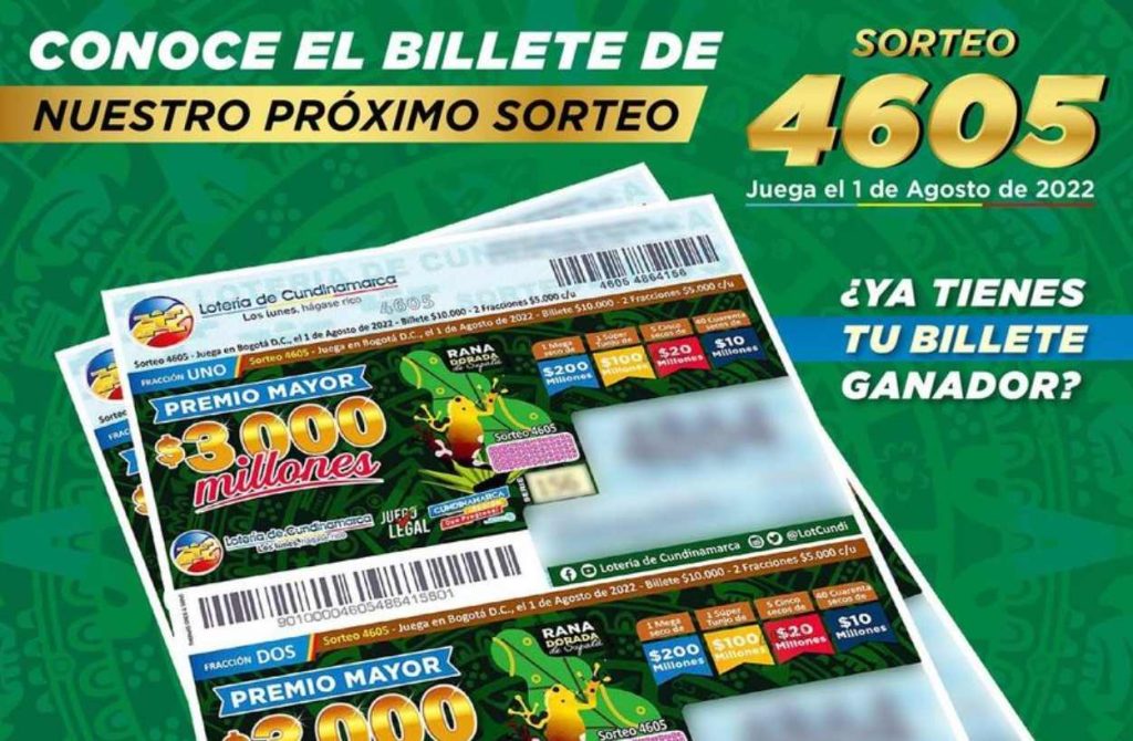 Lotería De Cundinamarca: Resultado Sorteo 1 De Agosto 2022 - Futbolete