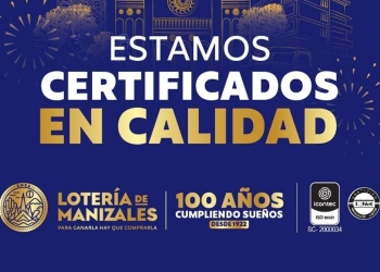 Resultado sorteo Lotería de Manizales, 17 de agosto 2022