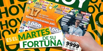 Resultado sorteo Lotería del Huila, 23 de agosto 2022