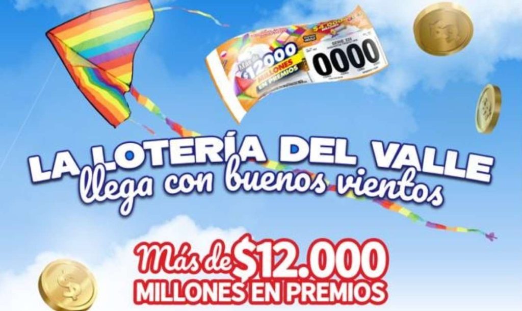 Resultado sorteo Lotería del Valle, 10 de agosto del 2022