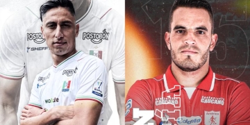 Formaciones titulares de Once Caldas y América de Cali, Liga BetPlay