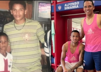 Su ídolo: César Haydar y el sueño de jugar con Bacca