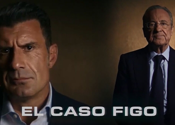 Traspaso de Figo del Barcelona al Real Madrid en un documental de Netflix