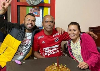 Así va su recuperación y festejo con su papá, otro hincha del DIM