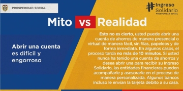 Ingreso Solidario lo invita a bancarizarse