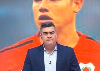Versión que compartió Eduardo Luis sobre la lesión de James
