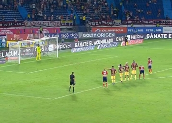 Video: ¡Así erró Cariaco González el penalti ante Tolima!