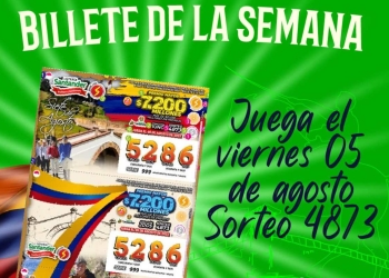 Resultado sorteo Lotería de Santander, 5 de agosto del 2022