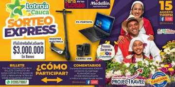 Resultado sorteo Lotería del Cauca, 13 de agosto 2022