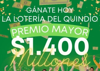 Resultado sorteo Lotería del Quindío, 11 de agosto 2022