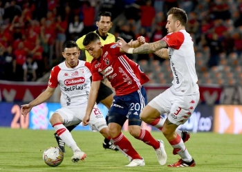 Formaciones titulares para Independiente Medellín vs. Santa Fe