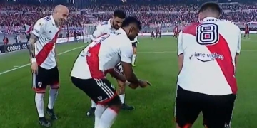Video: asistencia de Juanfer, gol de Borja. ¡Celebra River!