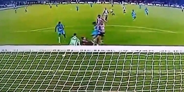 Sebastián Viera y su pregunta tras el gol del Unión