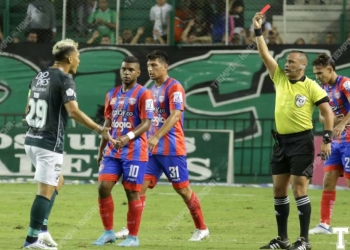 ¡Segunda expulsión para Teo Gutiérrez en la Liga BetPlay II-2022!