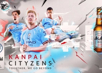 La nueva cerveza oficial, patrocinadora de Manchester City