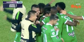 Andrés Román vuelve a El Campín con gol ante Santa Fe