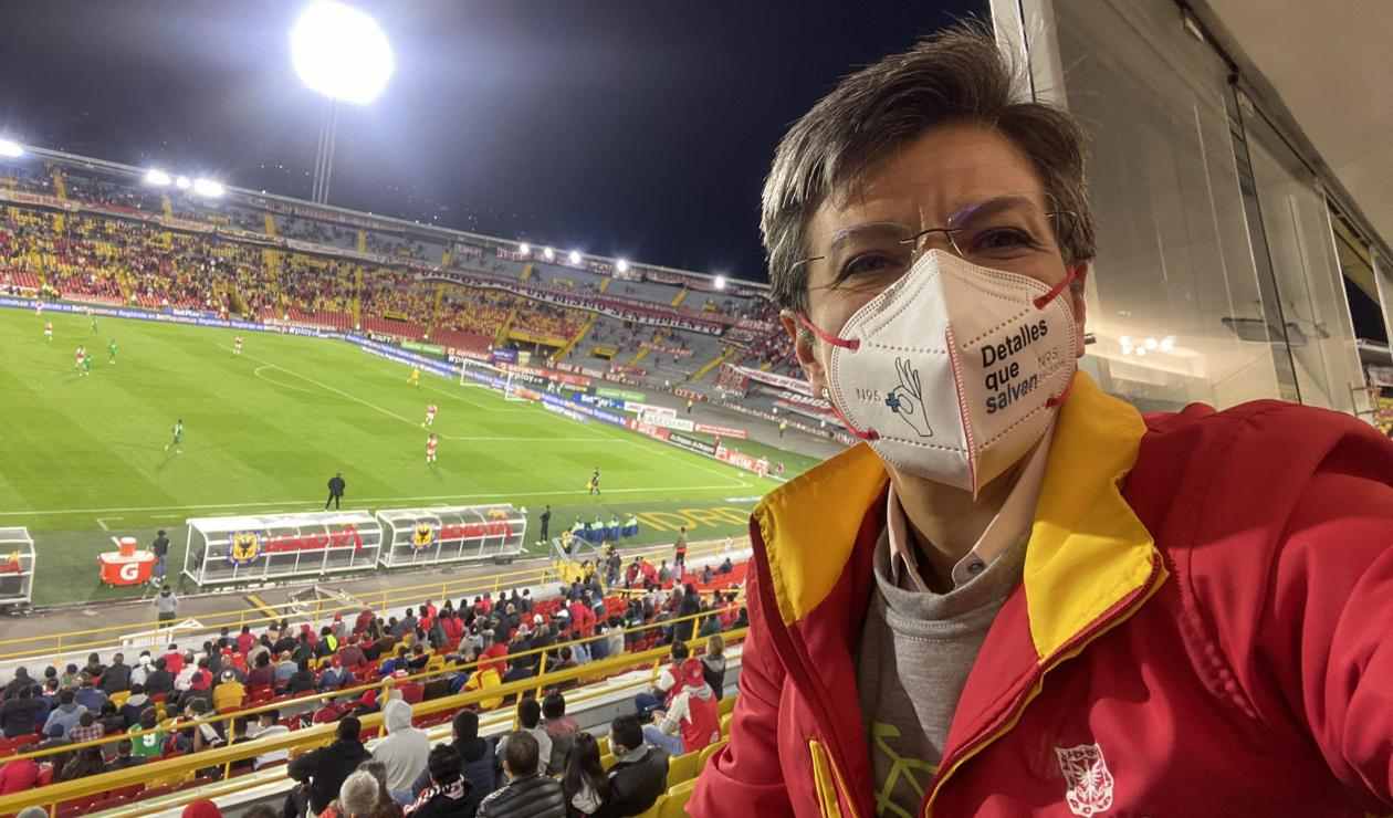 Claudia López: El pedido a Millonarios y Santa Fe para el préstamo del Campin