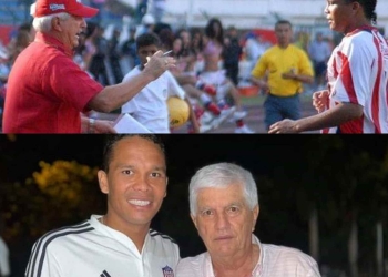 El "regaño" de Comesaña a Bacca y la foto juntos doce años después