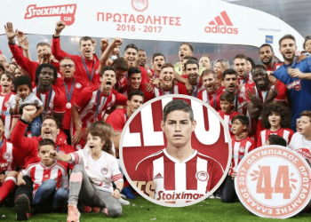 Los títulos que ha ganado Olympiacos, nuevo equipo de James Rodríguez