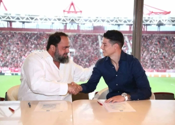 El impacto de James Rodríguez en las redes sociales de Olympiacos