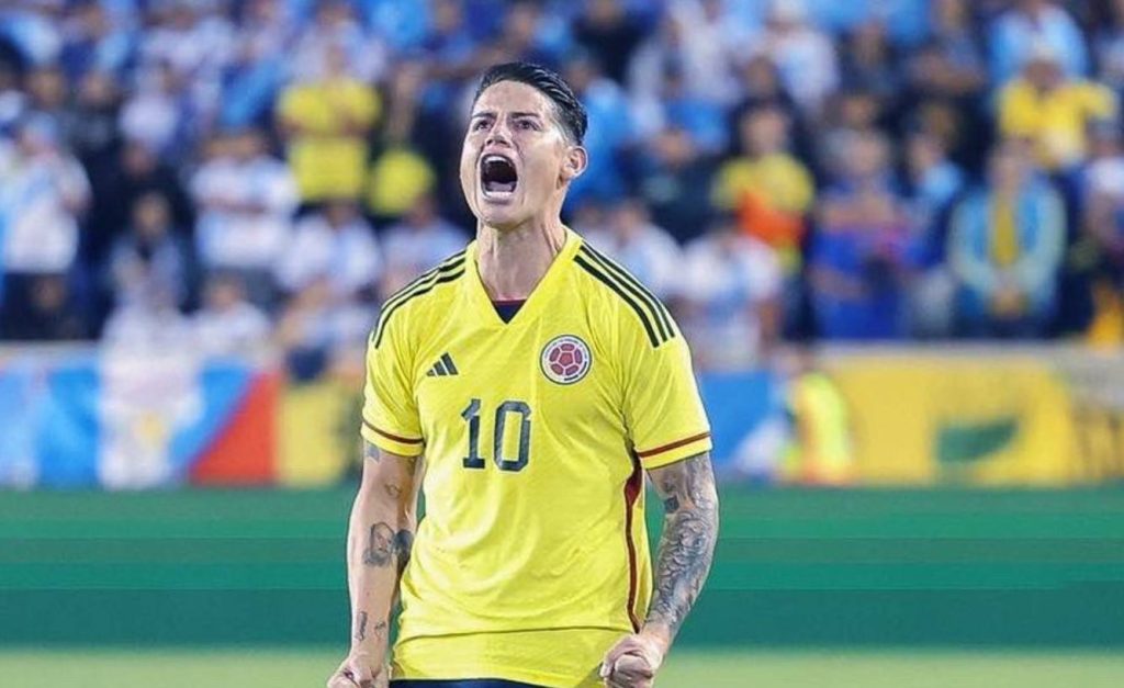 Lo último de James Rodríguez: ¿Juega contra Japón?