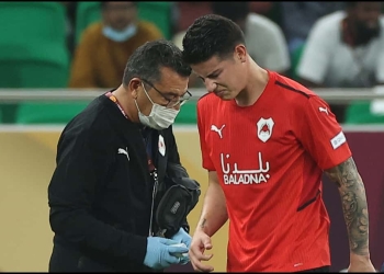 Los hinchas del Al Rayyan están enojados con James Rodríguez