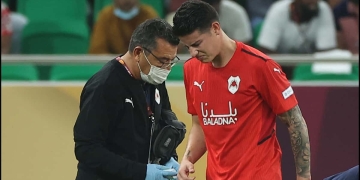 Los hinchas del Al Rayyan están enojados con James Rodríguez