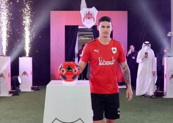 ¿Cuántos partido jugó James Rodríguez en Catar?