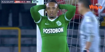 Jarlan Barrera, Dorlan Pabón y los dos fallos increíbles en El Campín