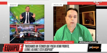 ¡Óscar Córdoba puso en aprietos al presidente de Nacional!