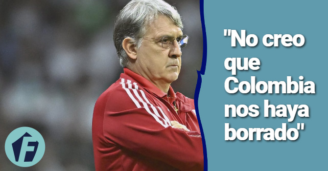 Lo que dijo el 'Tata' Martino después de perder contra Colombia