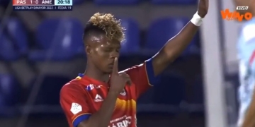 Cuando Adrián Estacio le hizo un golazo al América y no lo celebró