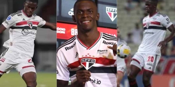 Los números de Andrés Colorado en Sao Paulo, finalista de la Sudamericana